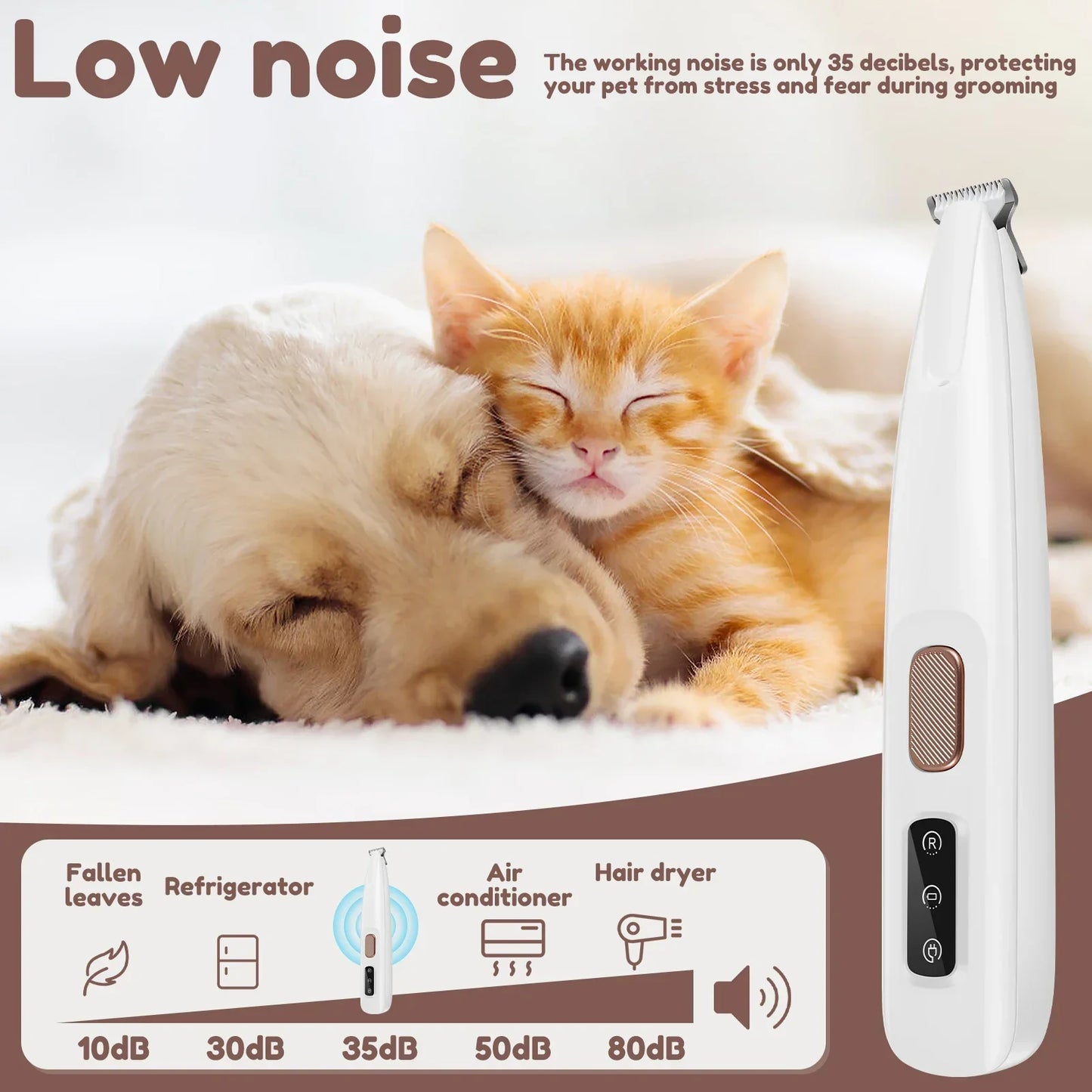 New Waterproof Pet  Hair Trimmer