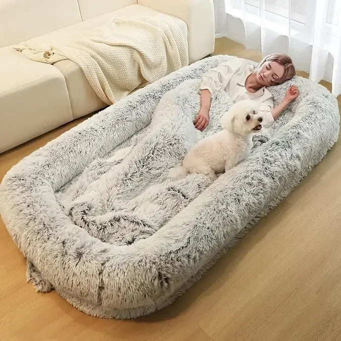 MyFurTime™  Human-Size Snuggle Dog  Bed