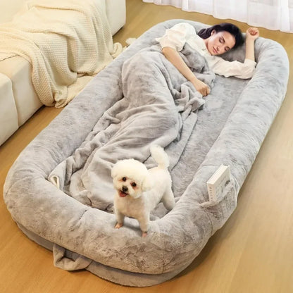 MyFurTime™  Human-Size Snuggle Dog  Bed