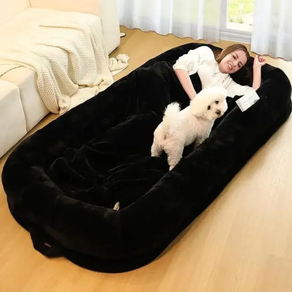 MyFurTime™  Human-Size Snuggle Dog  Bed
