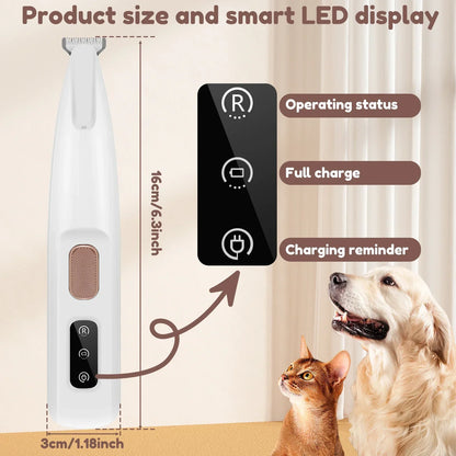 New Waterproof Pet  Hair Trimmer